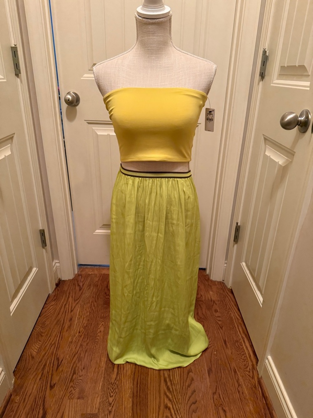 Old Navy Bright Yellow Maxi Skirt